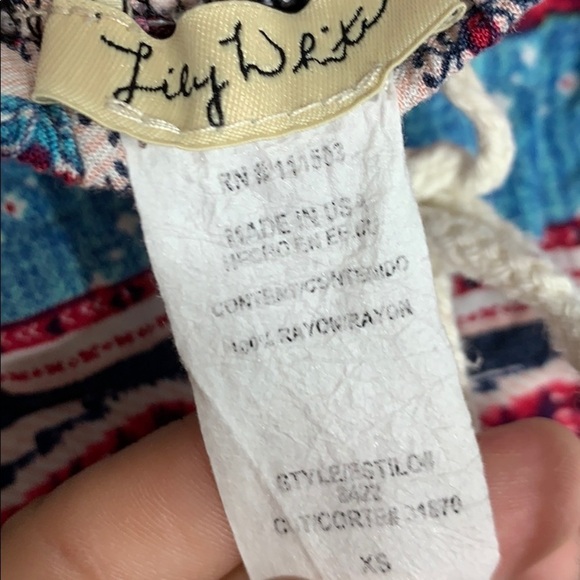 Two Pairs Boho drawstring waist XS Summer shorts causal boho - Picture 11 of 15